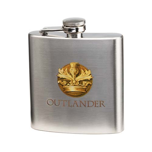 Outlander 6 oz. Stainless Steel Flask